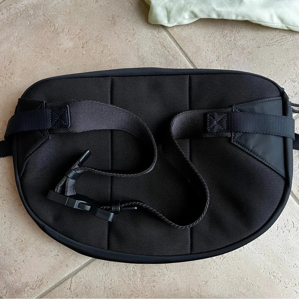 🎒BURBERRY black belt bum bag backpack largo logo sold out retail unisex - Picture 9 of 11
